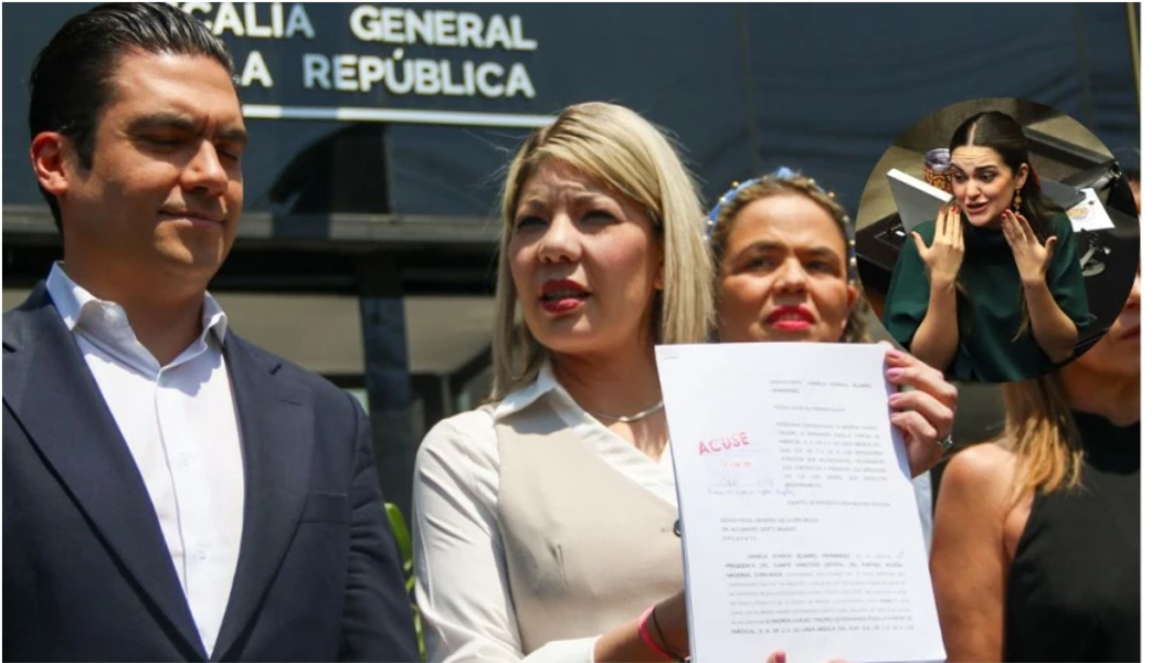 PAN denuncia a Andrea Chávez de corrupción y campaña anticipada