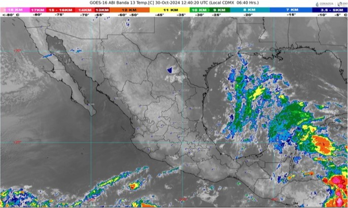 La onda tropical 10 llega a Yucatán con lluvias, vientos fuertes y riesgo de inundaciones