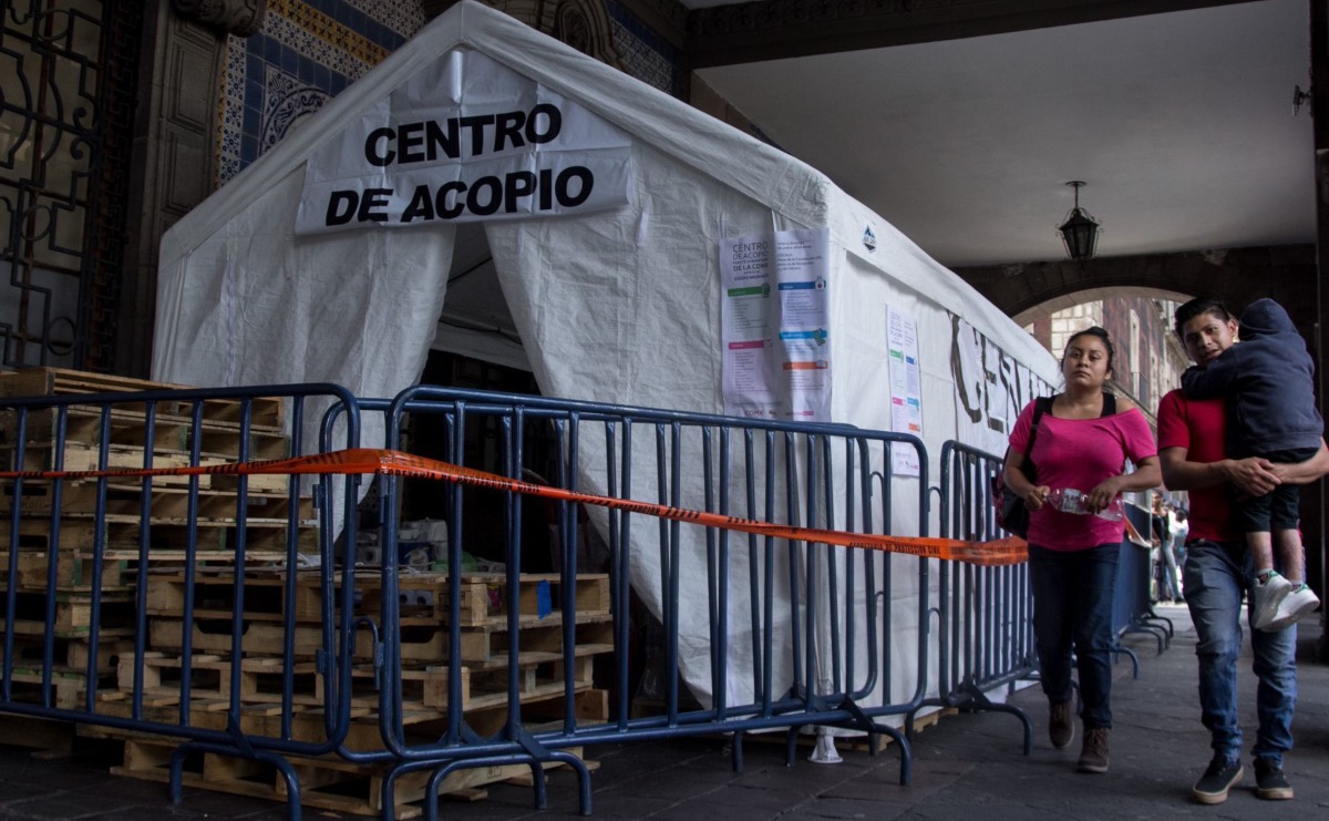 CDMX instala 32 Centros de Acopio para apoyar a personas afectadas por las lluvias