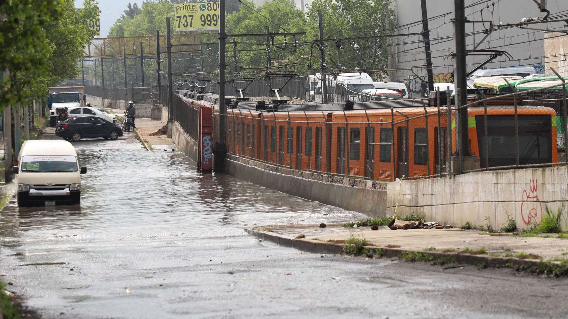 El misterio del avance lento: Por qué el Metro le teme a la lluvia