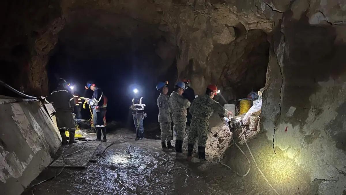 Continúan trabajos en mina Santa Fe: ya van 79 metros perforados